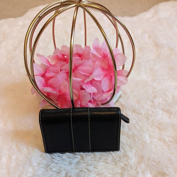 Coach Handbags - Coach black leather wallet